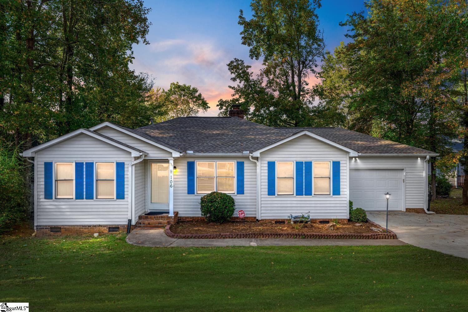 Property image 1 at 106 Waterbury Court, Simpsonville, SC 29680