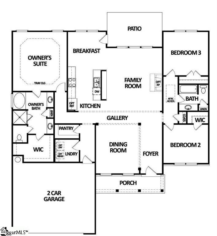Property image 2 at 503 Wood Mist Lane, Fountain Inn, SC 29644